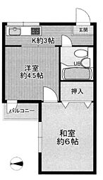 間取図画像 2K
