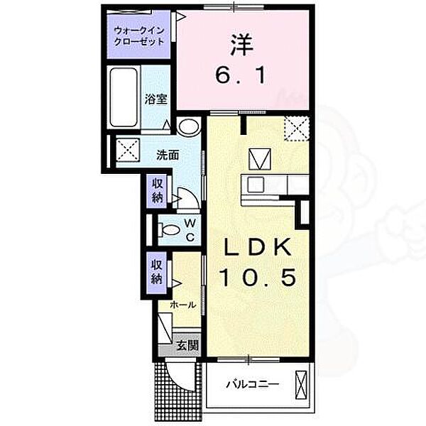 同じ建物の物件間取り写真 - ID:225005367251