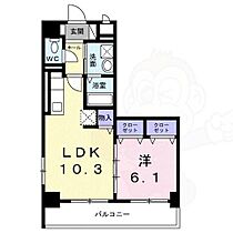 播磨田町マンション  ｜ 滋賀県守山市播磨田町（賃貸マンション1LDK・5階・41.44㎡） その2