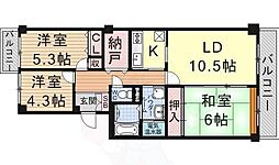 グランドメゾン守山 14階3LDKの間取り