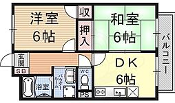 間取図画像 2DK