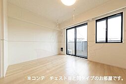 ラクーン守山 3階1LDKの室内