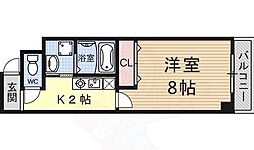 間取図画像 1K