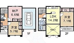 らんずF2 1階3LDKの間取り