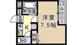 間取図画像 1K
