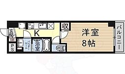 KDXレジデンス南草津 1Kの間取図画像