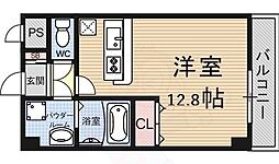 新風館 ワンルームの間取図画像