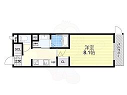 Krast AGE 1Kの間取図画像