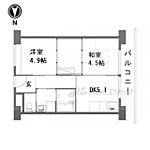 京都市山科区西野様子見町 11階建 築53年のイメージ