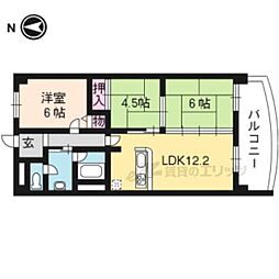 ラポート曽谷 1階3LDKの間取り