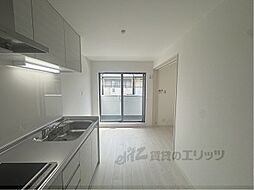 京都地下鉄東西線 醍醐駅 徒歩8分の賃貸アパート 2階1DKのリビング/ダイニング