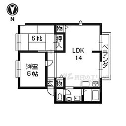 JR奈良線 新田駅 徒歩12分の賃貸アパート