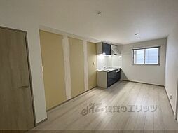 京阪本線 丹波橋駅 徒歩10分の賃貸アパート 1階1LDKのリビング/ダイニング