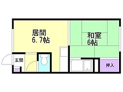 コーポいちい 2階