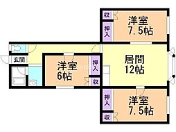 サザンクロス 2階