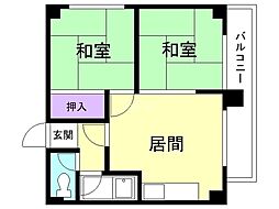 コーポムカ川 1階