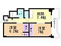 ときわパークハイツ4階4.2万円