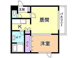 フェリーチェ・ラピュタＳ 1階