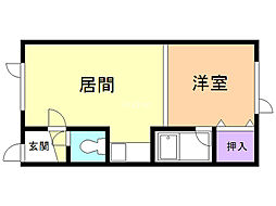 オーチャードＫ1 2階