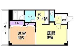 ラピュタエースマンションB 1階