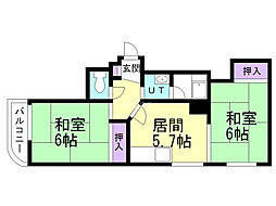 コーポミツエ 3階/301