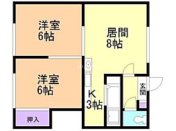 大成ハイツ 2階