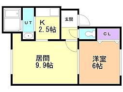 リバティ常盤 1階