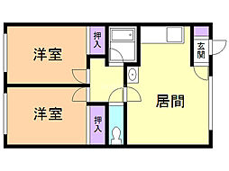 ハイツカミヤマ 1階/1