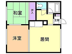 北庄ハイツ 2階