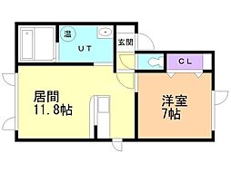 ハイツＨ＆Ｈ 2階/2-4