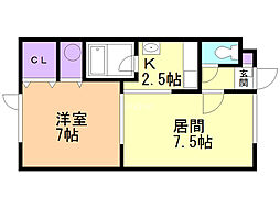 リーベンティーフ 2階/205