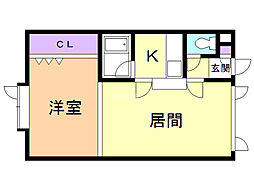 ラピュタハウスＡ 2階