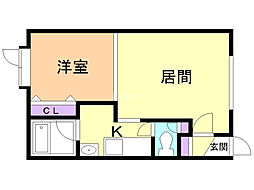 ミントヒルズIII 1階