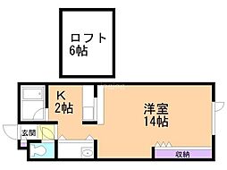 パセオ常盤A 2階