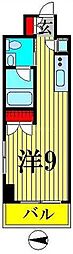 東京メトロ半蔵門線 押上駅 徒歩5分の賃貸マンション 7階ワンルームの間取り