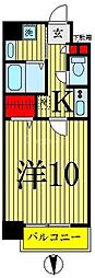 都営浅草線 本所吾妻橋駅 徒歩10分の賃貸マンション 7階1Kの間取り
