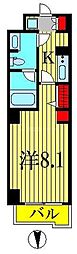 ARTESSIMOLAVI 1Kの間取図画像