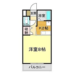 間取図画像 ワンルーム