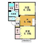 下関市富任町7丁目 2階建 築25年のイメージ