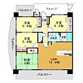 サンシティ新下関駅前3階13.3万円