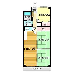 レトゥールビヨン山の田3 3LDKの間取図画像