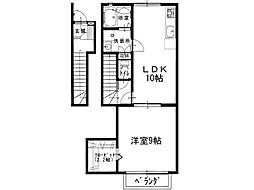 エスペランサ広野1号地 1LDKの間取図画像