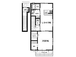 サニーコート本大 1SLDKの間取図画像