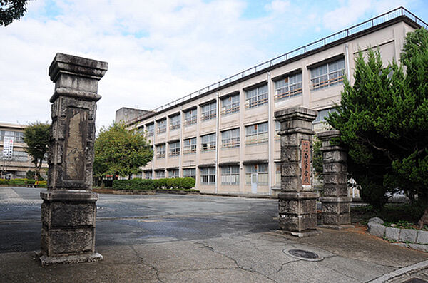 画像19:福知山市立南陵中学校（1375m）