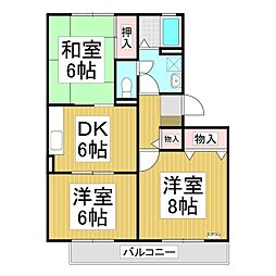 間取図画像 3DK