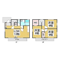アヴェニール21　A 3LDKの間取り