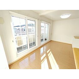 ミナミII 2階1LDKのリビング/ダイニング