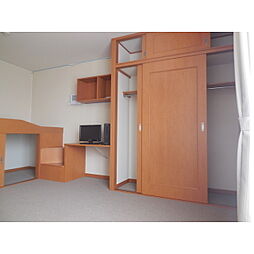 レオパレスピュアフル 2階1Kのリビング/ダイニング