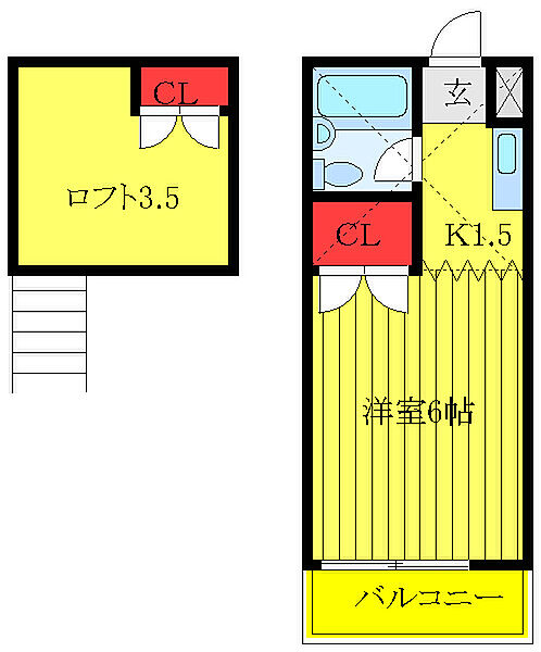 同じ建物の物件間取り写真 - ID:213090445992