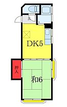 色川ビル 202 ｜ 東京都板橋区常盤台1丁目（賃貸マンション1DK・2階・25.92㎡） その2